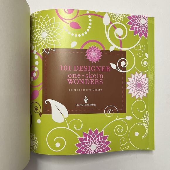 101 Designer One Skein Wonders A World of Possibilities SC by Judith Durant - Picture 2 of 7